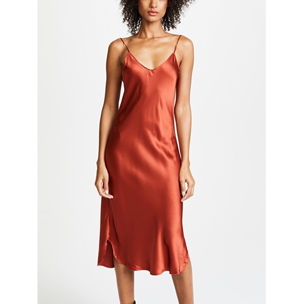 Silk Slip Dress Kendall + Kylie